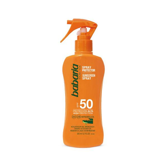 Babaria Sunscreen Lotion With Aloe Vera Spf50 200ml 