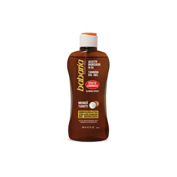 Babaria Tanning Oil Gel Glowing Effect 200ml