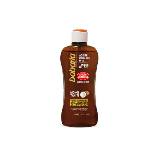 Babaria Tanning Oil Gel Glowing Effect 200ml