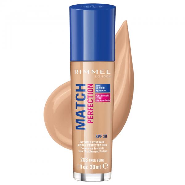 Rimmel London Match Perfection Foundation 203 30ml