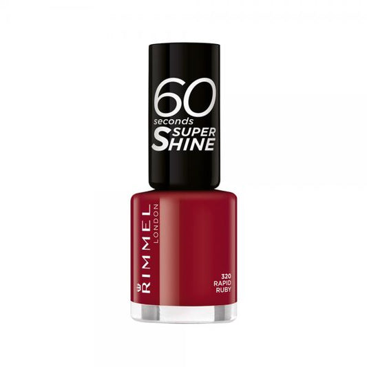 Rimmel 60 Seconds Super Shine 320 Rapid Ruby