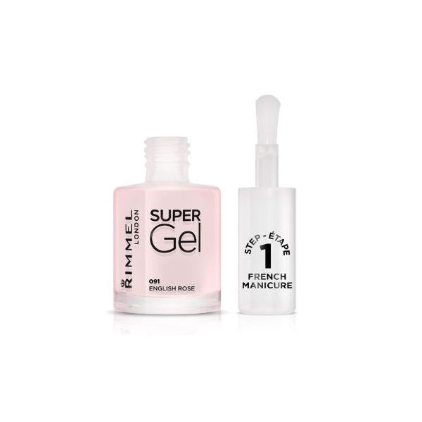 Rimmel London Super Gel French Manicure 091 English Rose