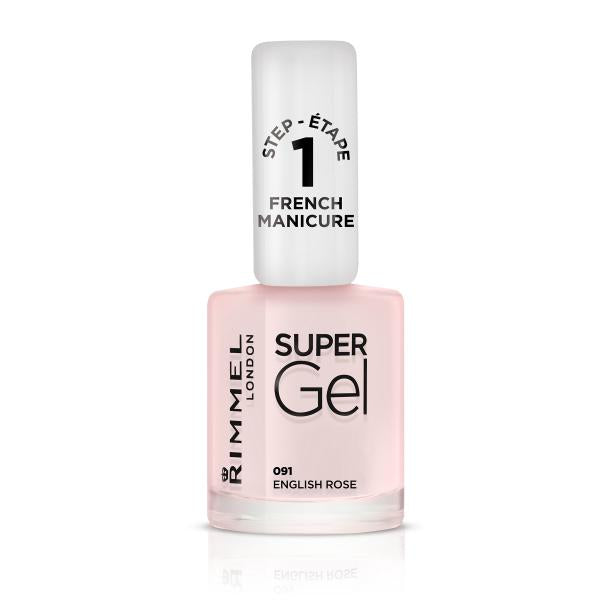 Rimmel London Super Gel French Manicure 091 English Rose