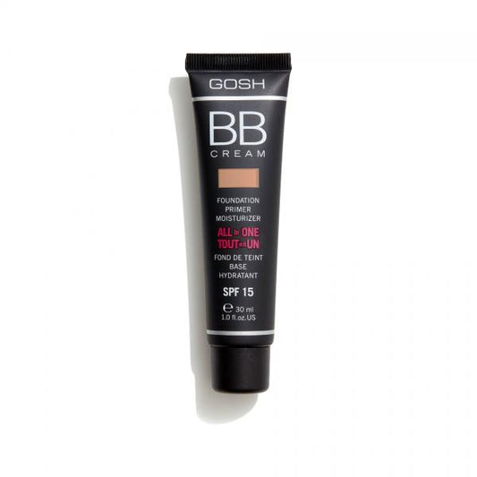 Gosh BB Cream Foundation Primer Moisturizer 02 Beige 30ml 