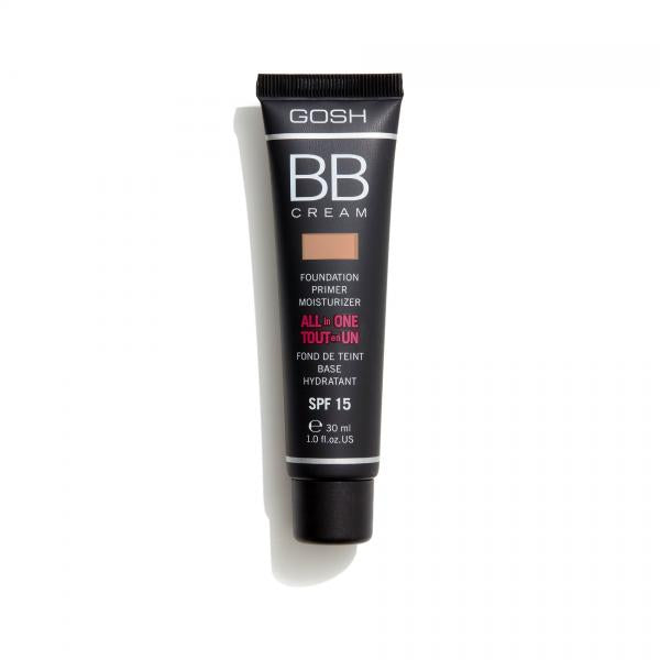 Gosh BB Cream Foundation Primer Moisturizer 02 Beige 30ml