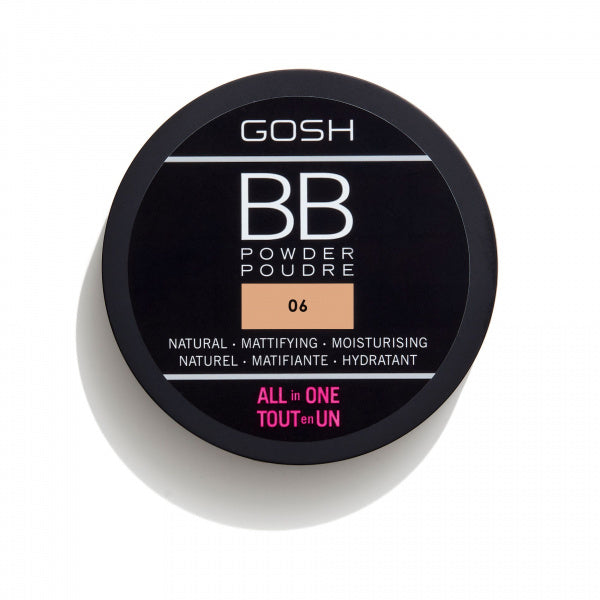 Gosh BB Powder All In One 06 Warm Beige 6.5g