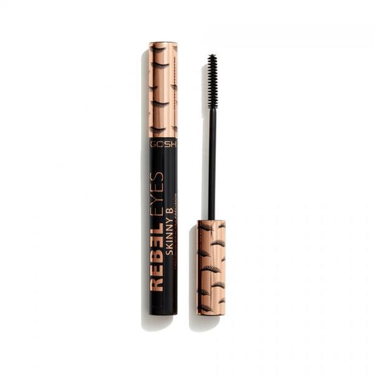 Mascara de précision Gosh Rebel Eyes Skinny B 001 Noir extrême 6 ml 