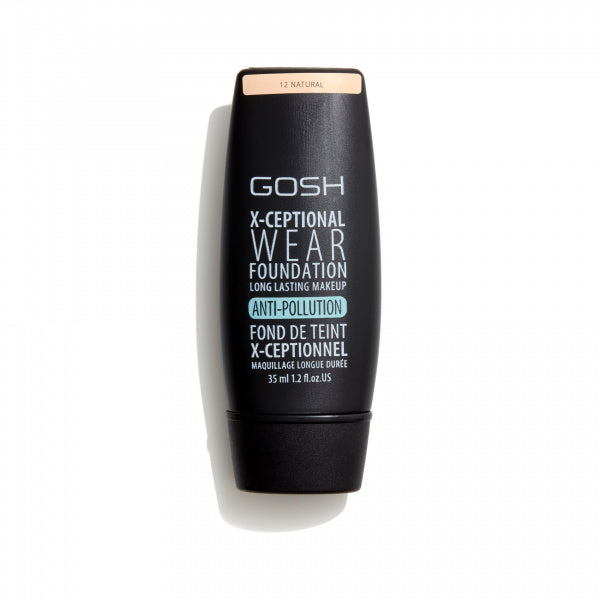 Gosh X-Ceptional Wear Foundation Long Lasting Makeup 12 Natural 35ml 
