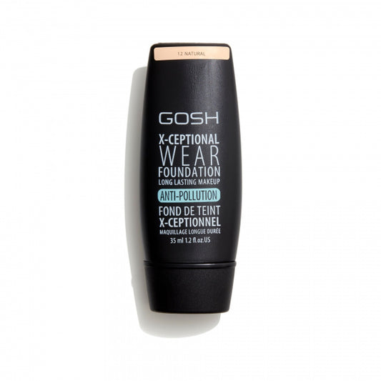 Gosh X-Ceptional Wear Foundation Long Lasting Makeup 12 Natural 35ml