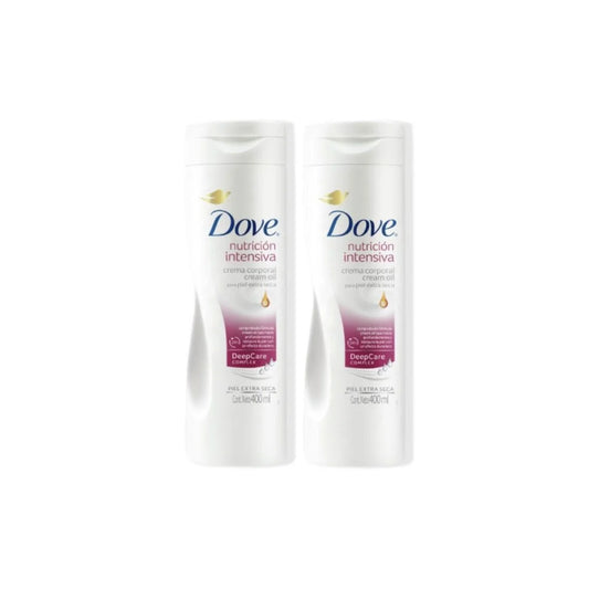 Dove Body Loc 400ml Intensiva Duplo