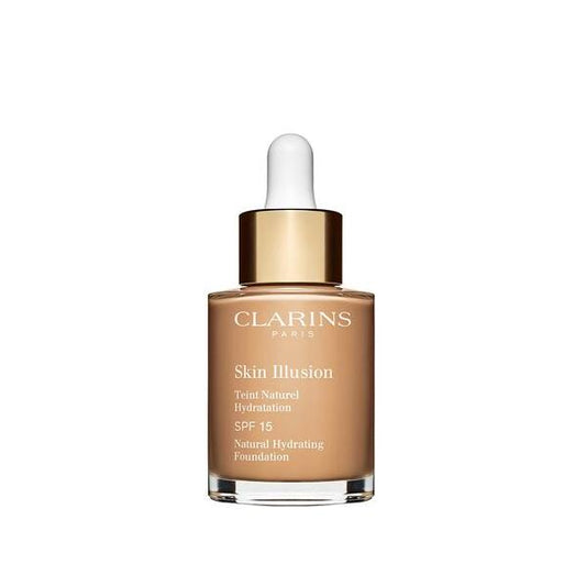 Clarins Skin Illusion Natural Hydrating Foundation Spf15 110 Honey 30ml