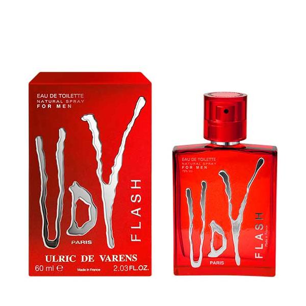 Ulric De Varens Flash Eau De Toilette Spray 100ml Set 2 Pieces