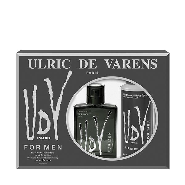 Ulric De Varens Men Eau De Toilette Spray 100ml Set 2 Pieces