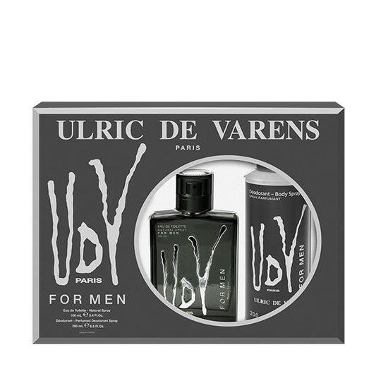 Ulric De Varens Men Eau De Toilette Spray 100ml Set 2 Pieces