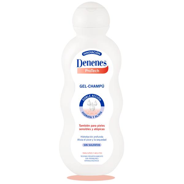 Denenes Shower Gel Shampoo Atopic Skin 600ml + 100ml