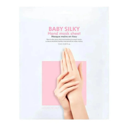 Masque en tissu soyeux pour les mains Holika Baby 15 ml
