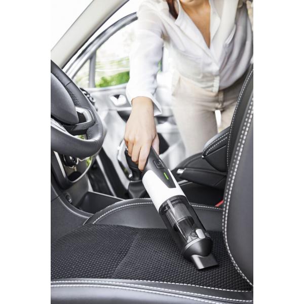 Rowenta X-Touch AC9736 Aspirabriciole per casa e auto, Senza sacchetto Grigio, Bianco