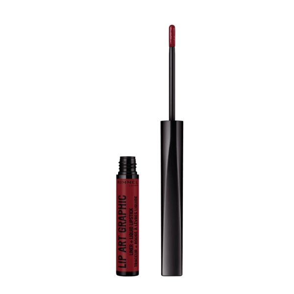 Rimmel London Lip Art Graphic Liner&Liquid Lipstick 810 Be Free