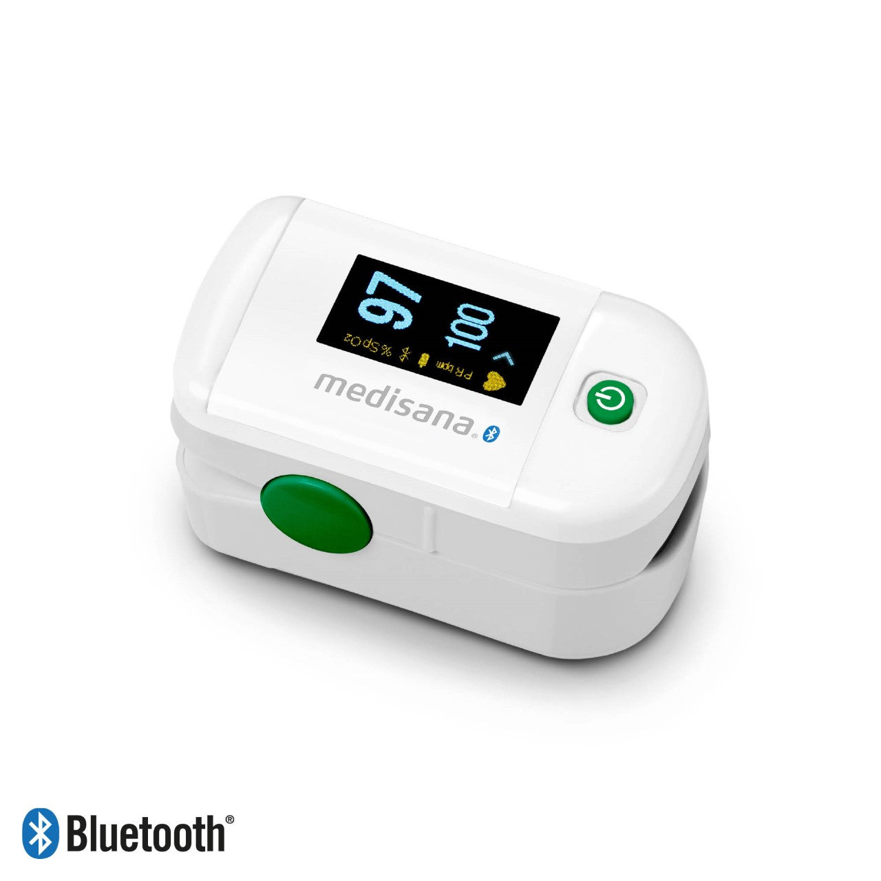 Medisana PM 100 connect pulsossimetro Bianco