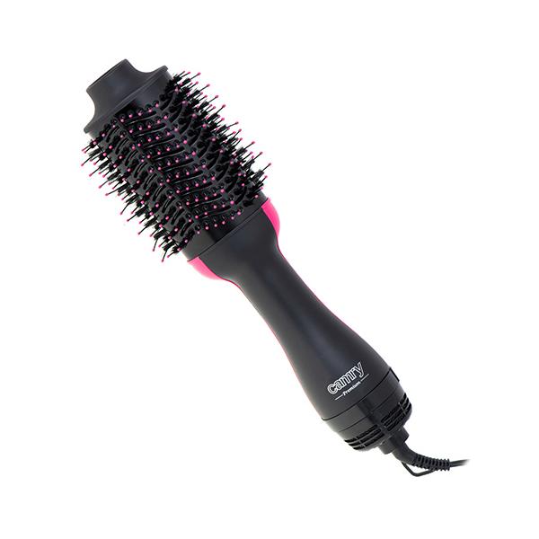 Camry CR 2025 messa in piega Spazzola ad aria calda Caldo Nero, Rosa 1200 W 1,75 m