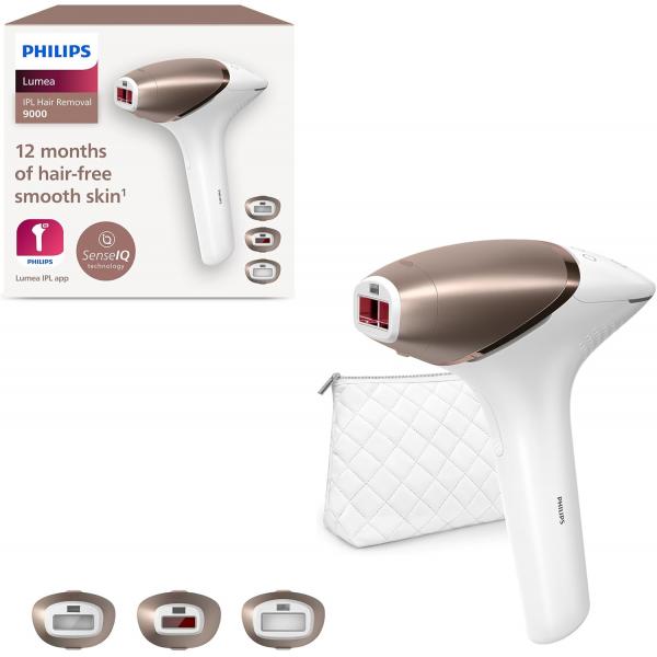 Philips BRI955/00 depilazione a luce pulsata Luce pulsata intensa (IPL) Oro, Bianco