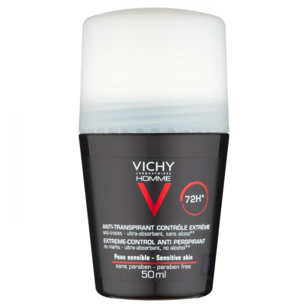 Vichy Homme Intense Roll On Anti Perspirant 50ml