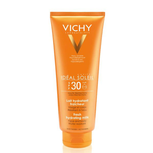 Vichy Capital Soleil Face And Body Milk Spf30 300ml