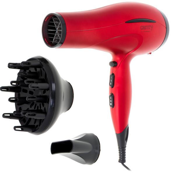 Camry Premium CR 2253 asciuga capelli 2400 W Rosso