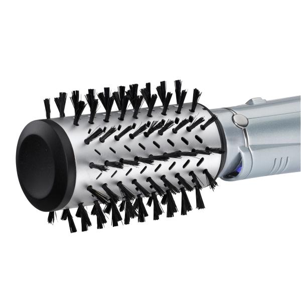 BaByliss Hydro-Fuison Hydro Fusion Air Styler Spazzola ad aria calda Caldo Colore acqua, Nero, Metallico 700 W 2,5 m