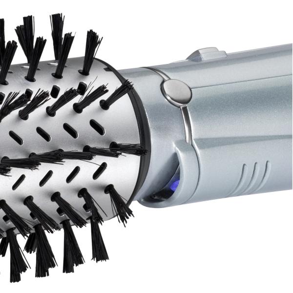 BaByliss Hydro-Fuison Hydro Fusion Air Styler Spazzola ad aria calda Caldo Colore acqua, Nero, Metallico 700 W 2,5 m
