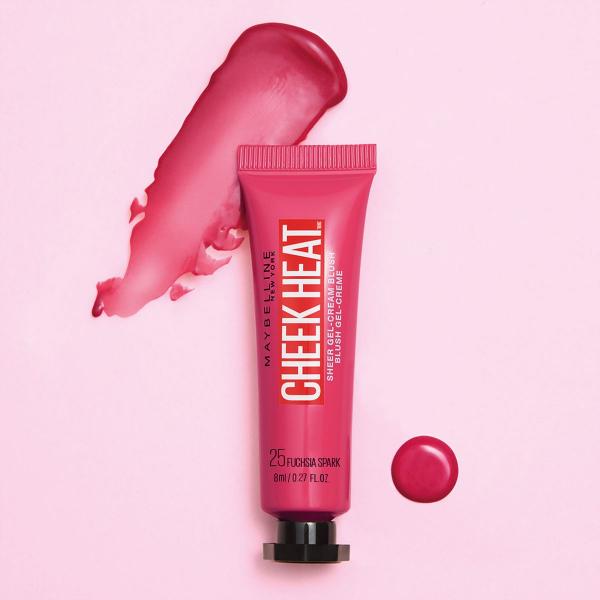 Maybelline Cheek Heat Gel-Cream Blush 25 Fuchsia Spark