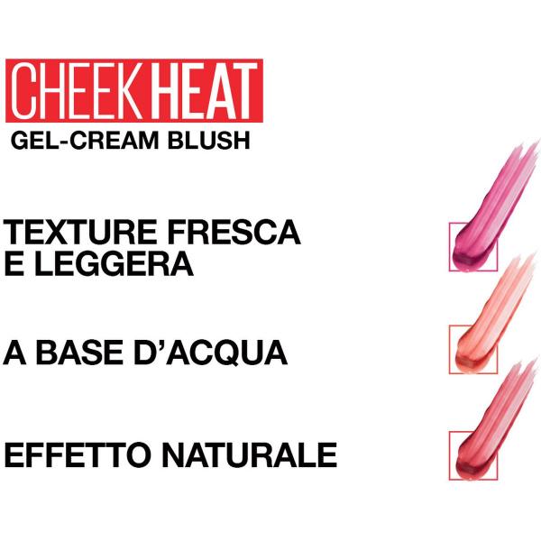 Maybelline Cheek Heat Gel-Cream Blush 25 Fuchsia Spark