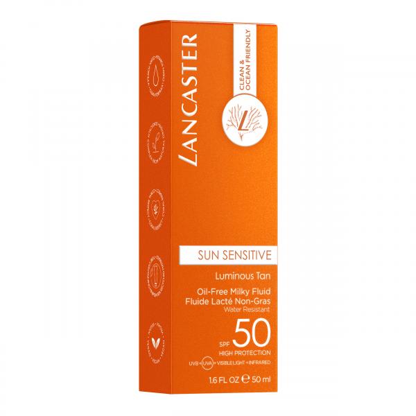 Lancaster Sun Sensitive Luminous Tan Oil-Free Milky Fluid Spf50 50ml