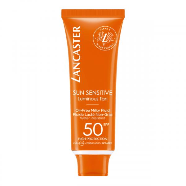 Lancaster Sun Sensitive Luminous Tan Oil-Free Milky Fluid Spf50 50ml