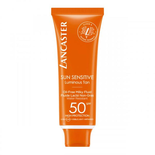 Lancaster Sun Sensitive Luminous Tan Oil-Free Milky Fluid Spf50 50ml