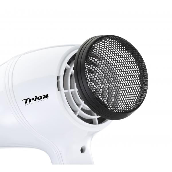 Trisa Silk Care asciuga capelli 2200 W Nero, Bianco