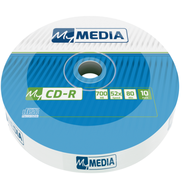 VERBATIM CDR 52X 10PK WRAP 700mb
