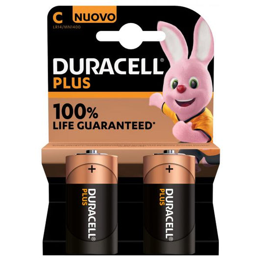 Duracell Plus Power Lr14-Mn1400 Pilas Pack X 2 U