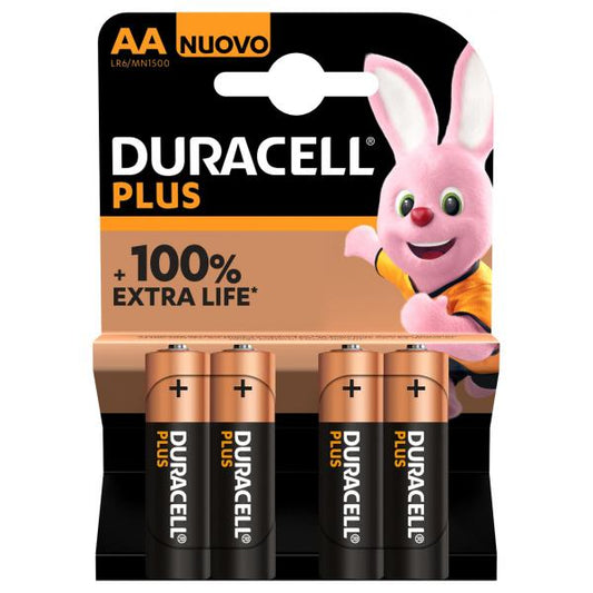 Duracell Plus Power Lr06 Pilas Pack X 4 Uds