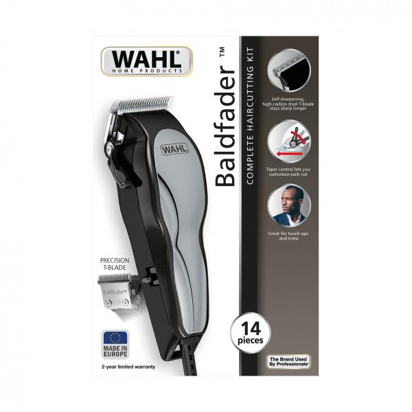 Wahl 20107.0460 Baldfader Nero, Cromo