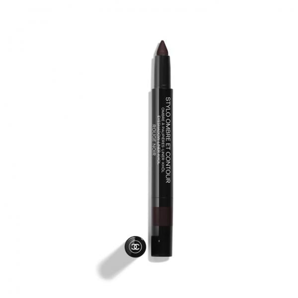 Chanel Stylo Ombre Et Contour Eyeshadow Liner Khol 08 Rouge Noir