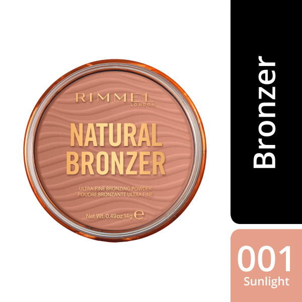 Rimmel London Natural Bronzer 001-Sunlight 14g