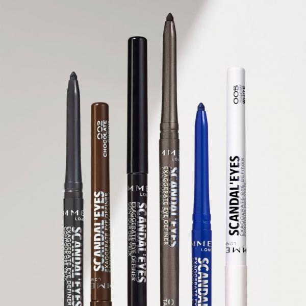 Rimmel London Rimmel Eyes Liner Scandal Exaggerate Automatico 005 Snow Whte
