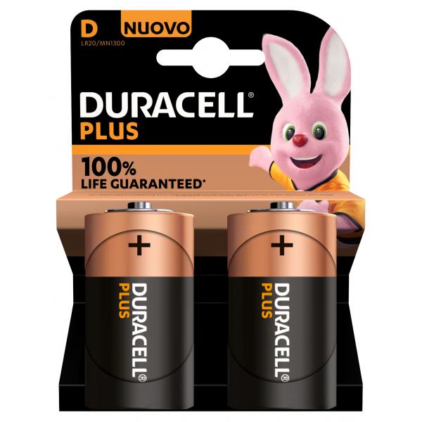 Duracell Plus Power Lr20-Mn1300 Pilas Pack X 2 U