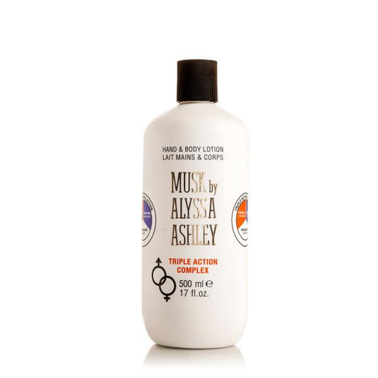 Alyssa Ashley Musk Hand and Body Moisturiser 500ml