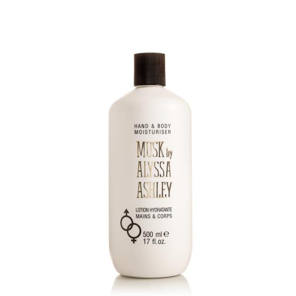 Alyssa Ashley Musk Hand and Body Moisturiser 500ml