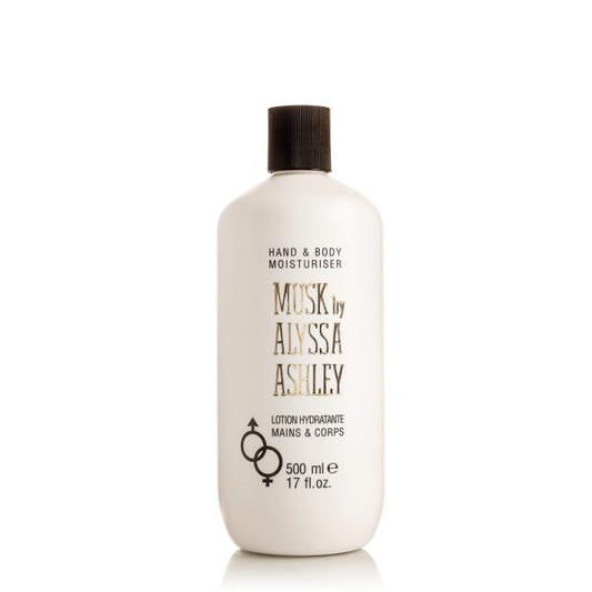 Crème hydratante pour les mains et le corps Alyssa Ashley Musk 500 ml