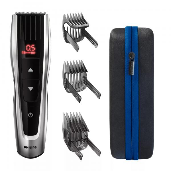 Philips HAIRCLIPPER Series 9000 Regolacapelli con lame in metallo autoaffilanti