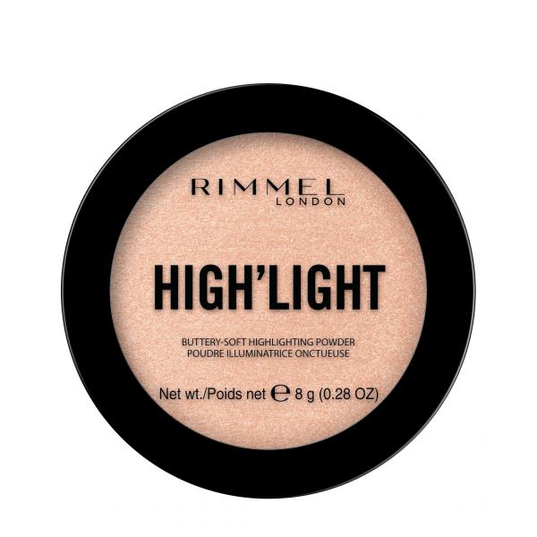 Rimmel London High'light Buttery-Soft Highlinghting Powder 002-Candleit 8