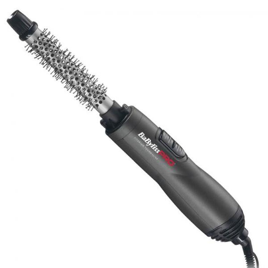 BaByliss BAB2675TTE messa in piega Spazzola ad aria calda Caldo Nero, Acciaio inossidabile 700 W 2,7 m